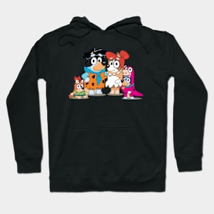 cosplay bluey flinstones Hoodie